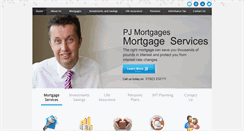 Desktop Screenshot of pjmortgageservices.co.uk